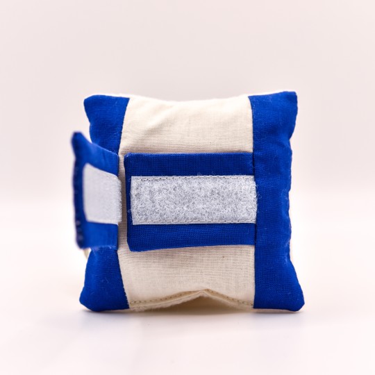 Carré doux Bleuet des Champs – Coussin pour soulager des dispositifs médicaux Carré doux Bleuet des Champs – Coussin pour soulager des dispositifs médicaux