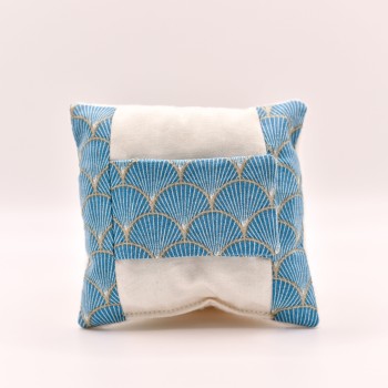 Azur Doré – Carré doux lumineux pour chambre implantable, pacemaker ou chimiothérapie