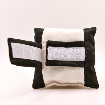 Douceur Kaki – Coussin protecteur discret pour soulager la peau d'un dispositif médical