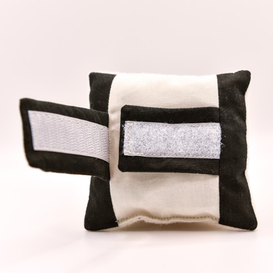 Douceur Kaki – Coussin protecteur discret pour soulager la peau d'un dispositif médical Douceur Kaki – Coussin protecteur discret pour soulager la peau d'un dispositif médical