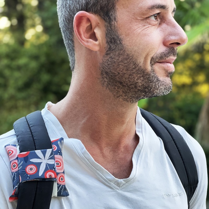 Bleuet Sauvage – Carré doux antidouleur pour apaiser frottements sur pacemaker ou port a cath